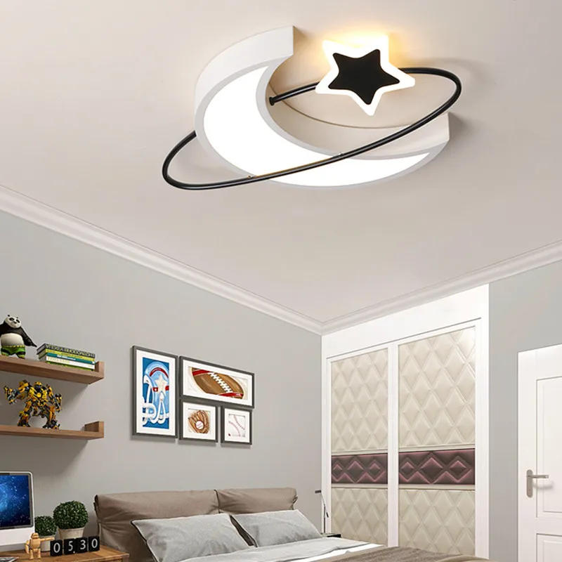 Modern moon ceiling light home decoration salon bedroom cartoon ceiling lamp for kids room dining room indoor baby room light
Modern moon ceiling light home decoration salon bedroom cartoon ceiling lamp for kids room dining room indoor baby room light