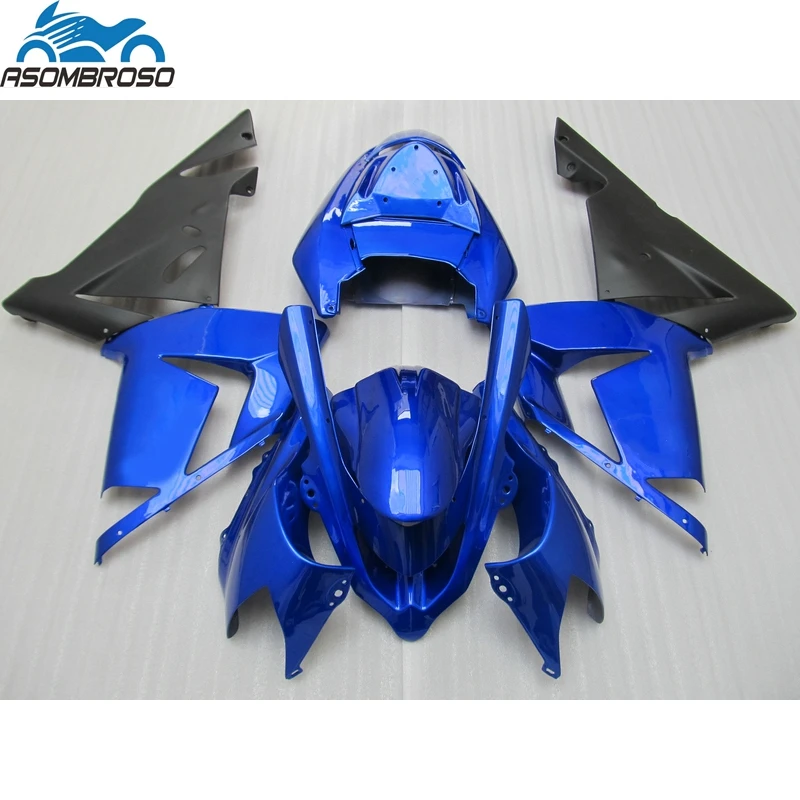 Plastic Racing Motorcycle Bodyparts for Kawasaki Ninja ZX10R fairing kit 2004-2005 blue black fairing set zx10r 04 05 GU25
Plastic Racing Motorcycle Bodyparts for Kawasaki Ninja ZX10R fairing kit 2004-2005 blue black fairing set zx10r 04 05 GU25