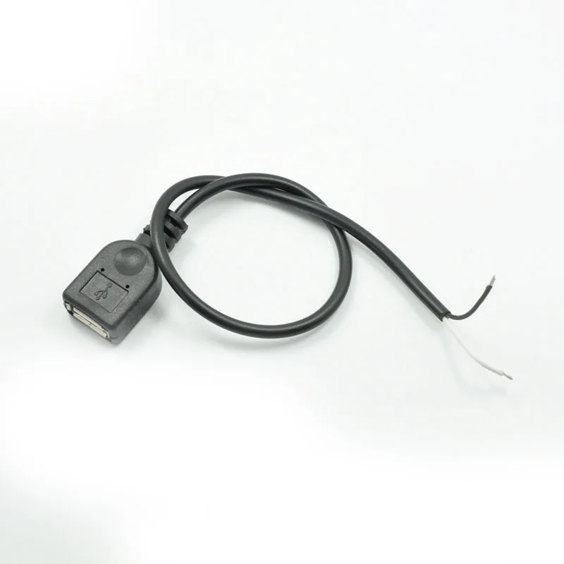 10Pc USB 2.0 Female Jack 2 Pin 2 Wire Power Charge Cable Cord Connector DIY 30cm
10Pc USB 2.0 Female Jack 2 Pin 2 Wire Power Charge Cable Cord Connector DIY 30cm