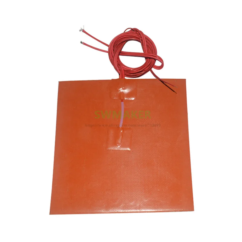 280x280mm 3D Printer Heat Bed Silicone Rubber Heater 280*280mm Electric Heating Pad Customized
280x280mm 3D Printer Heat Bed Silicone Rubber Heater 280*280mm Electric Heating Pad Customized