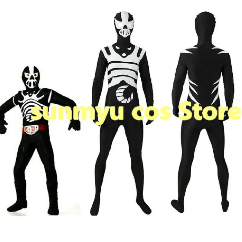 Kamen Rider Shocker Combatman Spandex black white 3 versions Spandex Lycras Cosplay Costume,Custom Size Halloween
Kamen Rider Shocker Combatman Spandex black white 3 versions Spandex Lycras Cosplay Costume,Custom Size Halloween