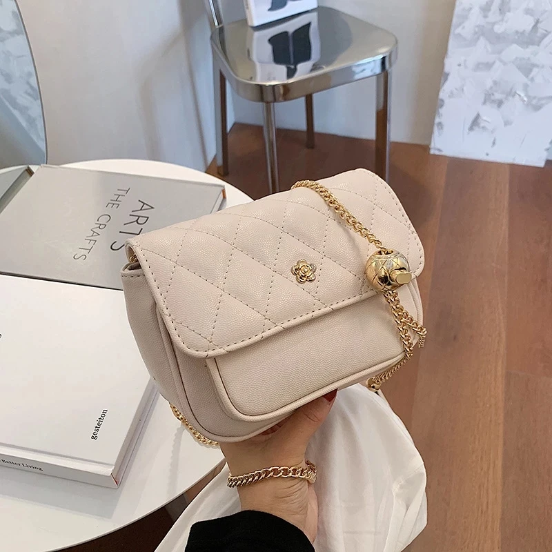 Messenger Bag New Trendy Texture Chain Small Square Bag Women Bag Popular All-Match Shoulder Bag
Messenger Bag New Trendy Texture Chain Small Square Bag Women Bag Popular All-Match Shoulder Bag