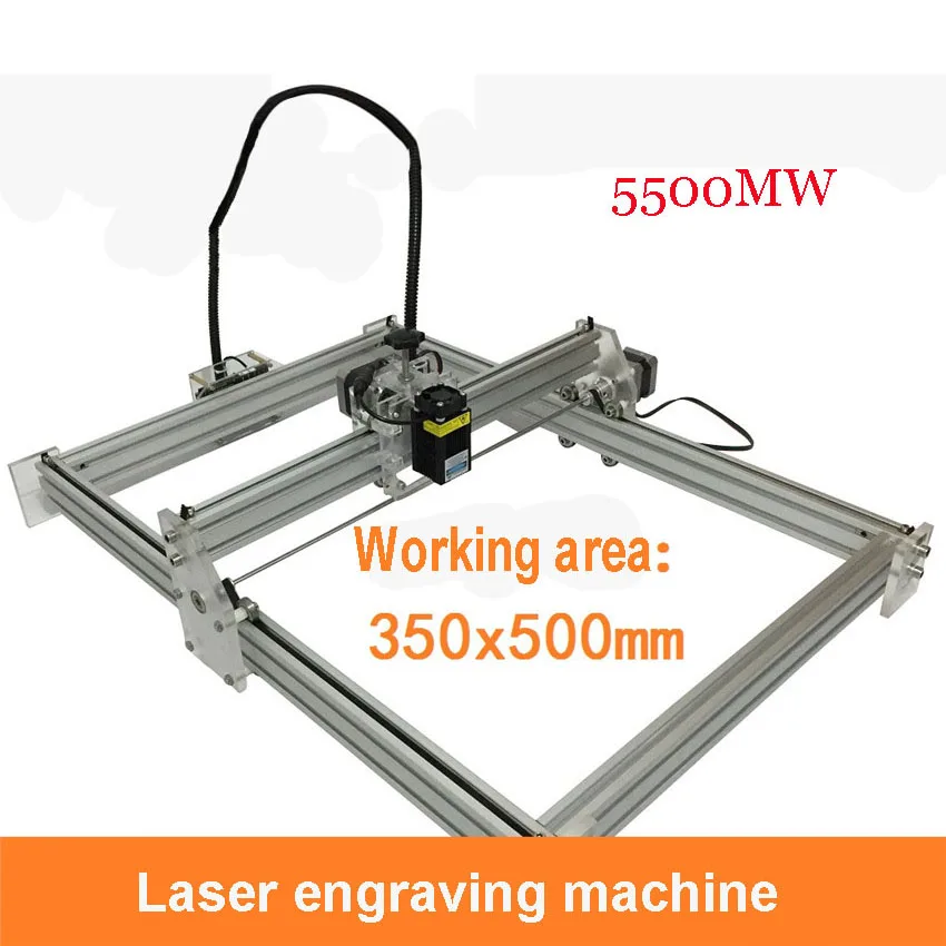 DIY Mini Laser Machines 5500mw large format 350mm * 500mm Wate laser engraving machine
DIY Mini Laser Machines 5500mw large format 350mm * 500mm Wate laser engraving machine