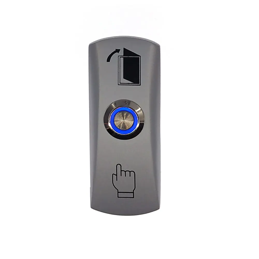 Metal Exit Button With LED Light For Access Control With Bottom Box Door Push Exit Door Release Button Switch
Metal Exit Button With LED Light For Access Control With Bottom Box Door Push Exit Door Release Button Switch