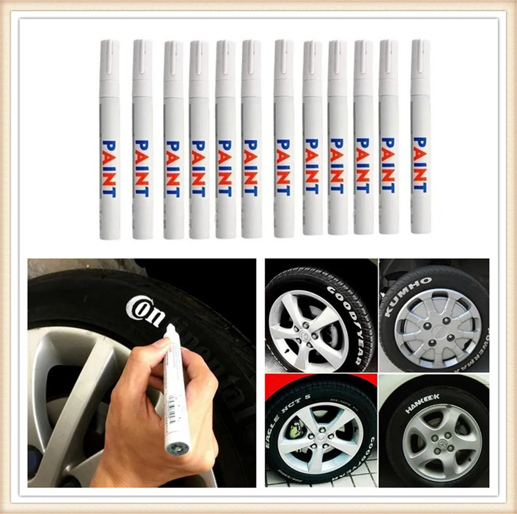 Car Accessories Tyre Tire Tread Permanent Paint Marker Oily for Toyota PRIUS COROLLA highlander Sequoia GR Camry Corolla Yaris
Car Accessories Tyre Tire Tread Permanent Paint Marker Oily for Toyota PRIUS COROLLA highlander Sequoia GR Camry Corolla Yaris