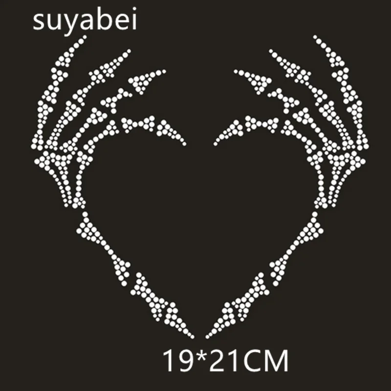 100pc/lot Heart skull hand hot fix motif iron on crystal transfers design hot fix rhinestone designs iron on transfer patches
100pc/lot Heart skull hand hot fix motif iron on crystal transfers design hot fix rhinestone designs iron on transfer patches