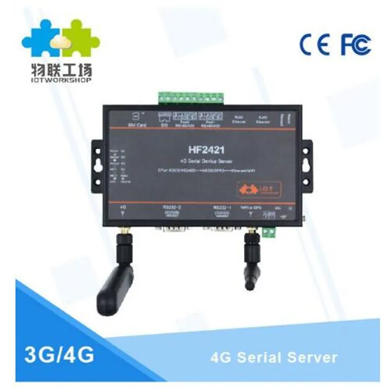 Wifi модуль двухпортовый последовательный сервер устройств RS232 RS485 к Ethernet Wifi 4G 3G GPRS сетевой конвертер IoT Новый
Wifi модуль двухпортовый последовательный сервер устройств RS232 RS485 к Ethernet Wifi 4G 3G GPRS сетевой конвертер IoT Новый