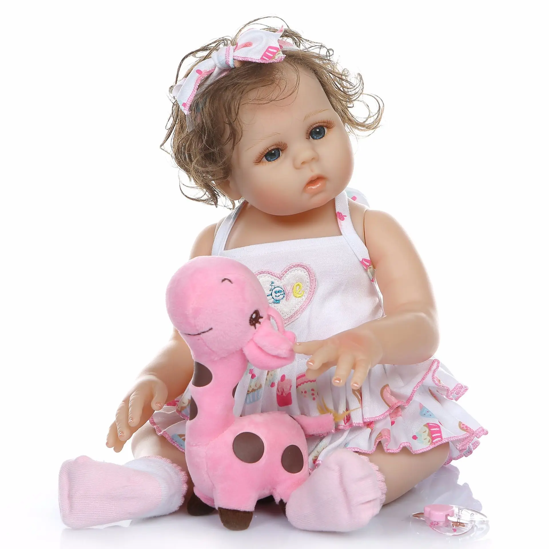 Full Body Silicone Reborn Baby Doll Silicone Real Life Baby Doll 48cm Bebe Reborn Silicone Girls Child Birthday Christmas Gifts
Full Body Silicone Reborn Baby Doll Silicone Real Life Baby Doll 48cm Bebe Reborn Silicone Girls Child Birthday Christmas Gifts