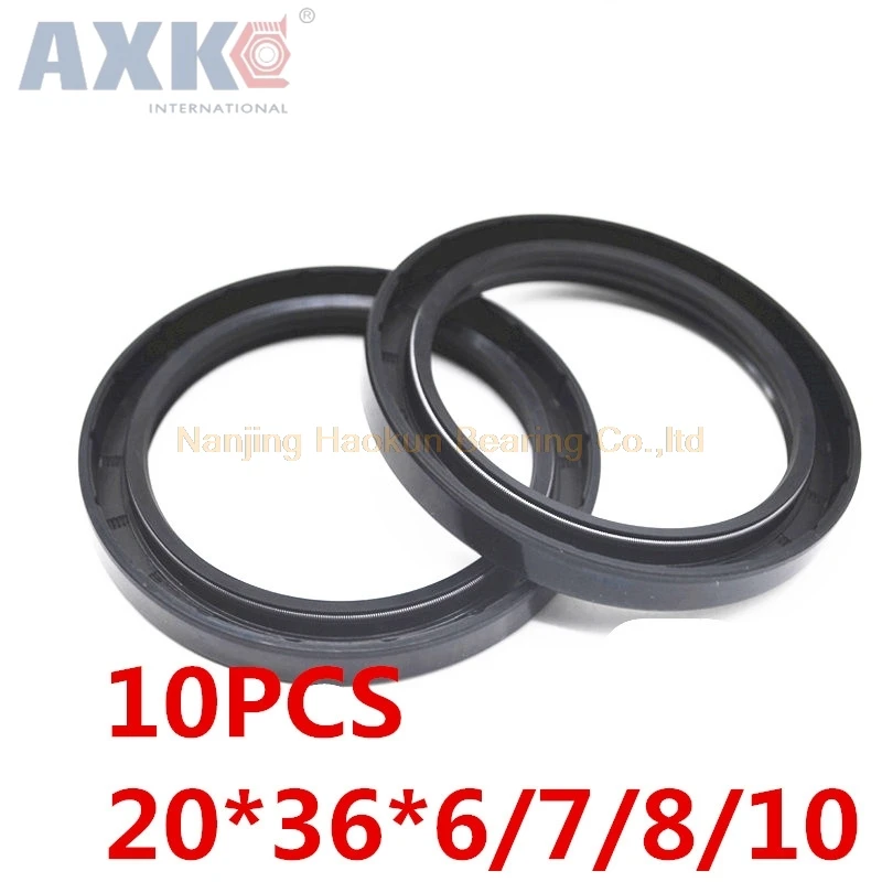 AXK 10pcs TC 20x36x6 20x36x7 20x36x8 20x36x10 20x36 20*36 Skeleton Oil Seals high-quality Seals Radial shaft seals
AXK 10pcs TC 20x36x6 20x36x7 20x36x8 20x36x10 20x36 20*36 Skeleton Oil Seals high-quality Seals Radial shaft seals