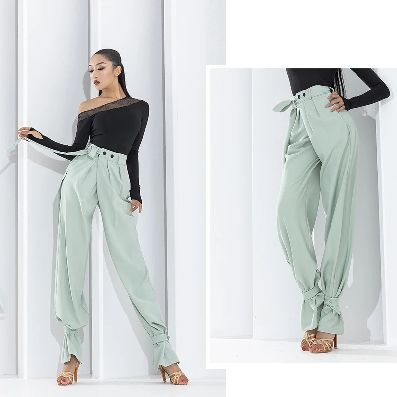 Latin Dance Pants For Women Adult Latin Practice Clothing Professional Samba Training Clothes Rumba Trousers Samba Pants DWY6490
Latin Dance Pants For Women Adult Latin Practice Clothing Professional Samba Training Clothes Rumba Trousers Samba Pants DWY6490