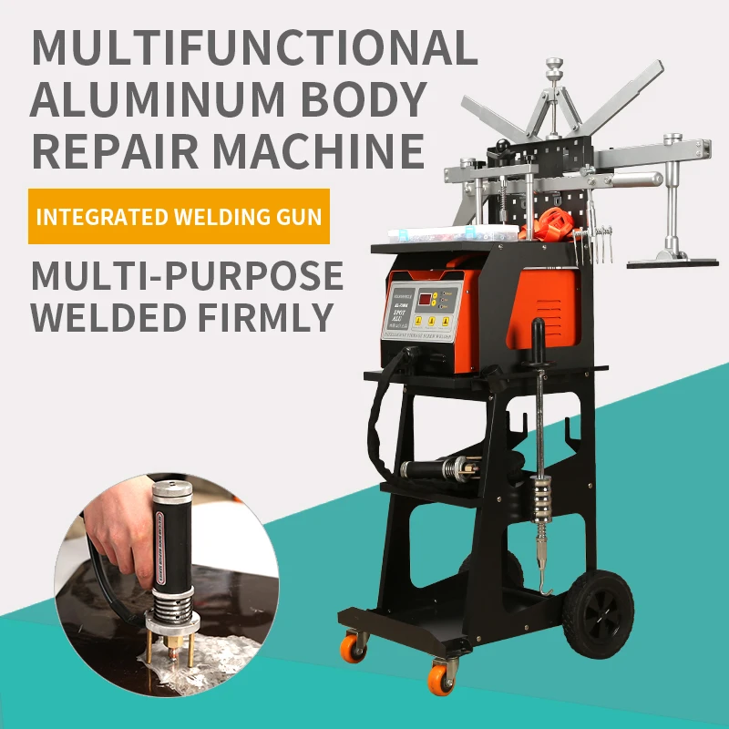 V6100 Aluminum Body Sheet Metal Plastic Repair Machine Multifunction Automotive Aluminum Alloy Door Panel Depression Repair Tool
V6100 Aluminum Body Sheet Metal Plastic Repair Machine Multifunction Automotive Aluminum Alloy Door Panel Depression Repair Tool