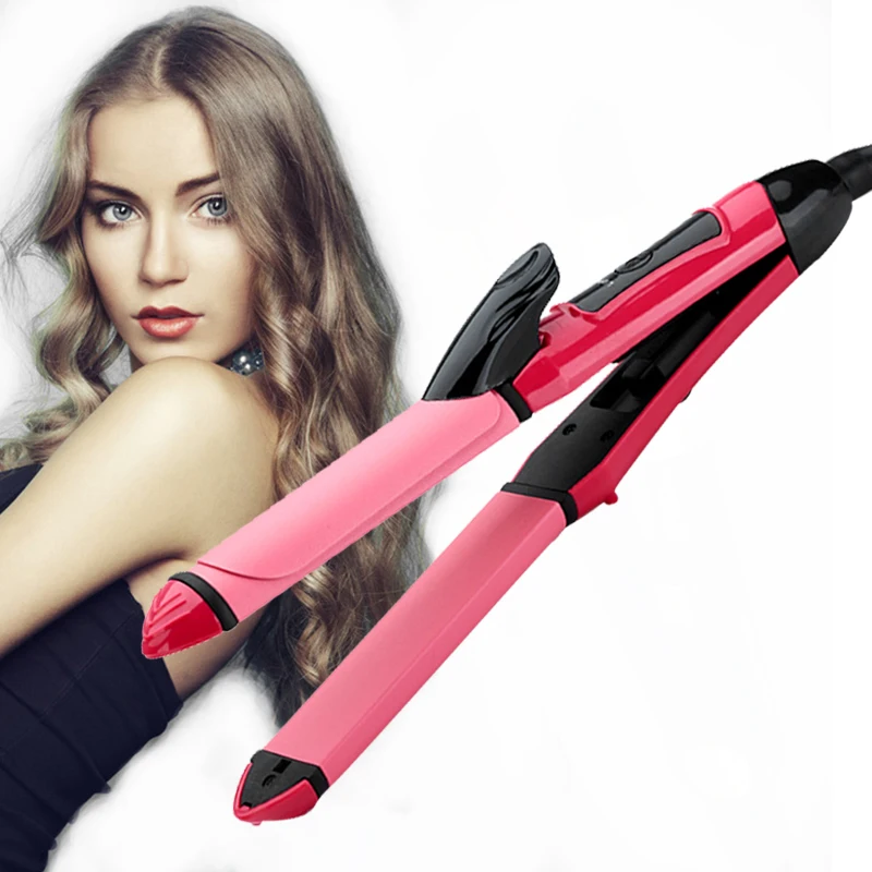 2 in 1 Hair Straightener Curler Iron Professional Hair Iron Hot Ceramic Iron Wave Wand Straight Curl Hair Care Styling Tools
2 in 1 Hair Straightener Curler Iron Professional Hair Iron Hot Ceramic Iron Wave Wand Straight Curl Hair Care Styling Tools