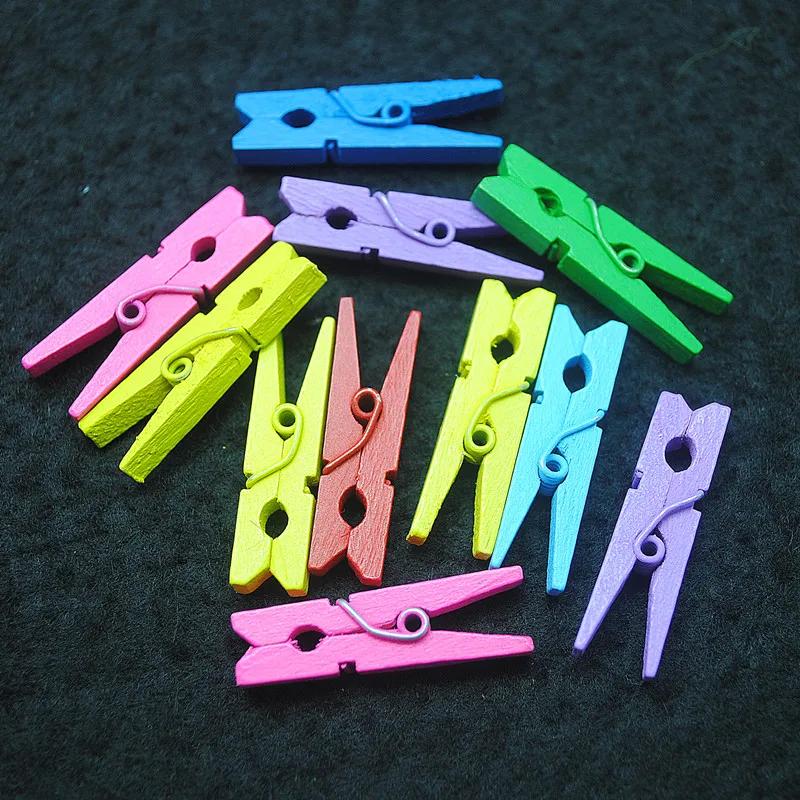 100PS Colored Wooden Clasps Wood Clips Size 30MM Length Mix By Randoms For Rooms Cleans Other Functions Best Wholesa
100PS Colored Wooden Clasps Wood Clips Size 30MM Length Mix By Randoms For Rooms Cleans Other Functions Best Wholesa