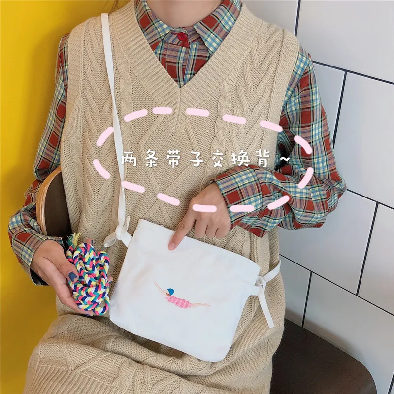 Special price original crossbody bag small female student small portable canvas bag wholesale Ladies Casual Cloth Bag
Special price original crossbody bag small female student small portable canvas bag wholesale Ladies Casual Cloth Bag