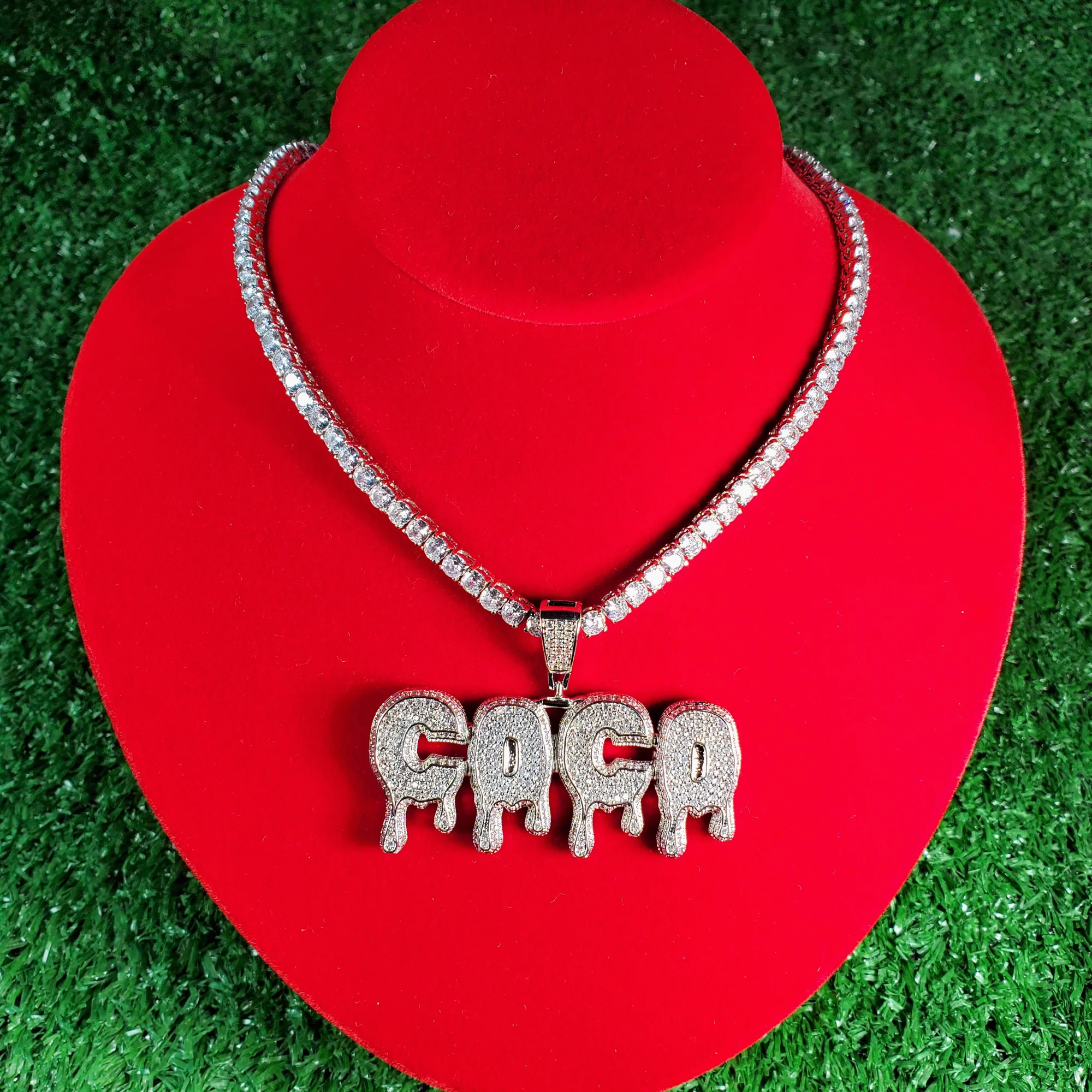 Personalized Drip Letters Pendant,Custom Name Chain,Nameplate Necklace,Name Choker,Custom Name Necklace,Women's Trendy Jewelry
Personalized Drip Letters Pendant,Custom Name Chain,Nameplate Necklace,Name Choker,Custom Name Necklace,Women's Trendy Jewelry