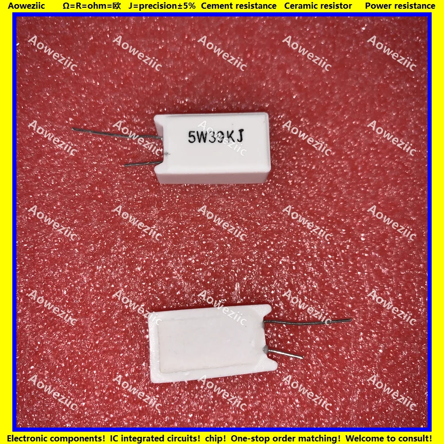 10Pcs RX27-5 Vertical Cement Resistance 5W 39K ohm 39KR 39KRJ 5W39KJ 39000R 39000Ohm 5W39K Ceramic Resistance precision 5%
10Pcs RX27-5 Vertical Cement Resistance 5W 39K ohm 39KR 39KRJ 5W39KJ 39000R 39000Ohm 5W39K Ceramic Resistance precision 5%