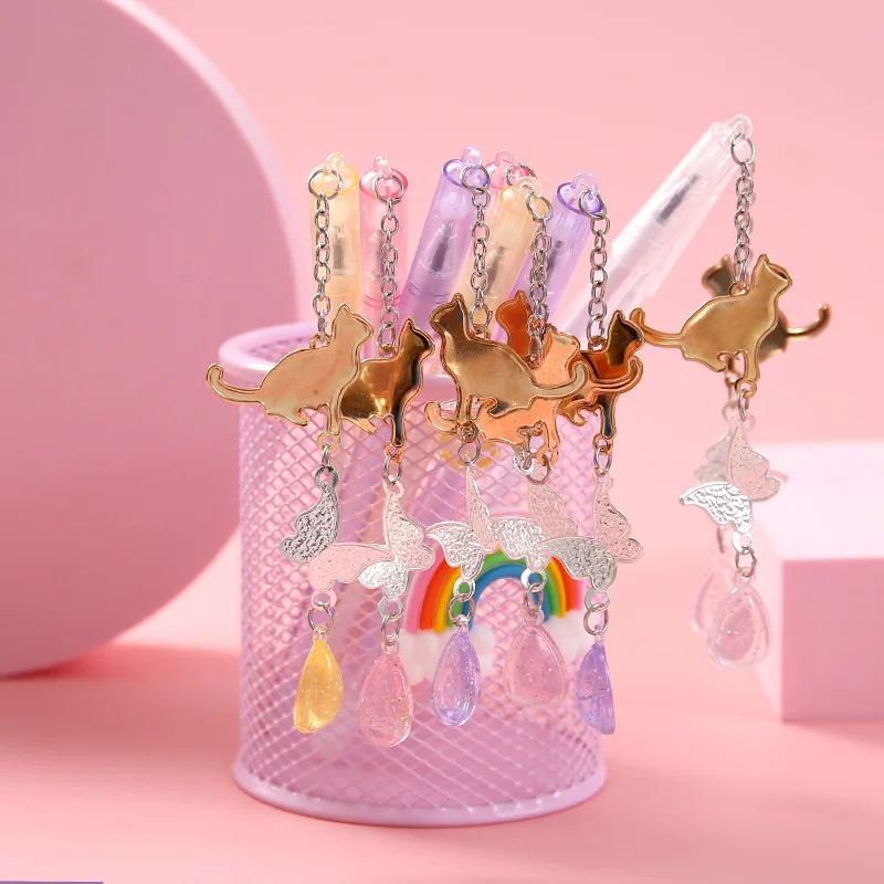 50pcs Cartoon Creative Pendant Gel Pen Cute Girl Cute Pendant Student Stationery Test Pen Gel Pens
50pcs Cartoon Creative Pendant Gel Pen Cute Girl Cute Pendant Student Stationery Test Pen Gel Pens