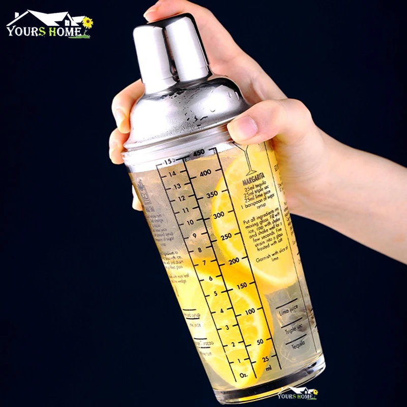 450ml Mix Master Glass Stainless Steel Cocktail Boston Bar Shaker Bar Tool Accessory Barware
450ml Mix Master Glass Stainless Steel Cocktail Boston Bar Shaker Bar Tool Accessory Barware