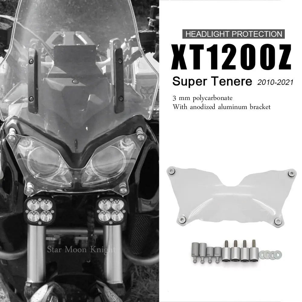 For Yamaha XT 1200 Z Super Tenere 2010-2021 Motorcycle Accessories Acrylic Headlight Protector Light Cover Protective Guard
For Yamaha XT 1200 Z Super Tenere 2010-2021 Motorcycle Accessories Acrylic Headlight Protector Light Cover Protective Guard
