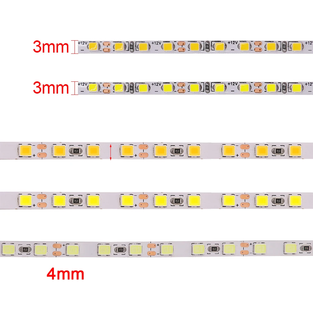 5 м Светодиодная лента 2835 SMD 120 светодиодов/м 12 В постоянного тока 4 мм Гибкая светодиодная лента светильник ПА 3 мм SMD 2025 Светодиодная лента
5 м Светодиодная лента 2835 SMD 120 светодиодов/м 12 В постоянного тока 4 мм Гибкая светодиодная лента светильник ПА 3 мм SMD 2025 Светодиодная лента