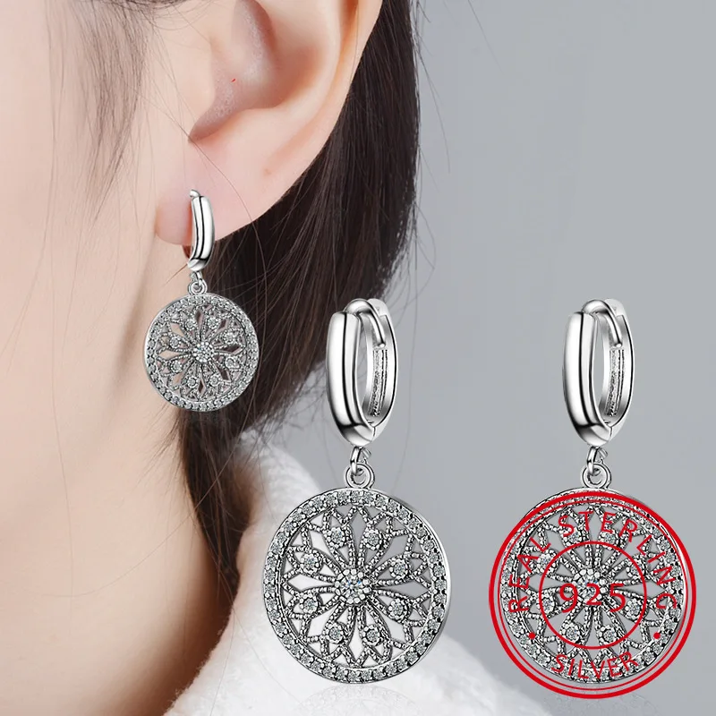 Original Creative Real 925 Sterling Silver Dreamcatcher Round Stud Earrings For Women Fashion Silver 925 Jewelry Gift E630
Original Creative Real 925 Sterling Silver Dreamcatcher Round Stud Earrings For Women Fashion Silver 925 Jewelry Gift E630