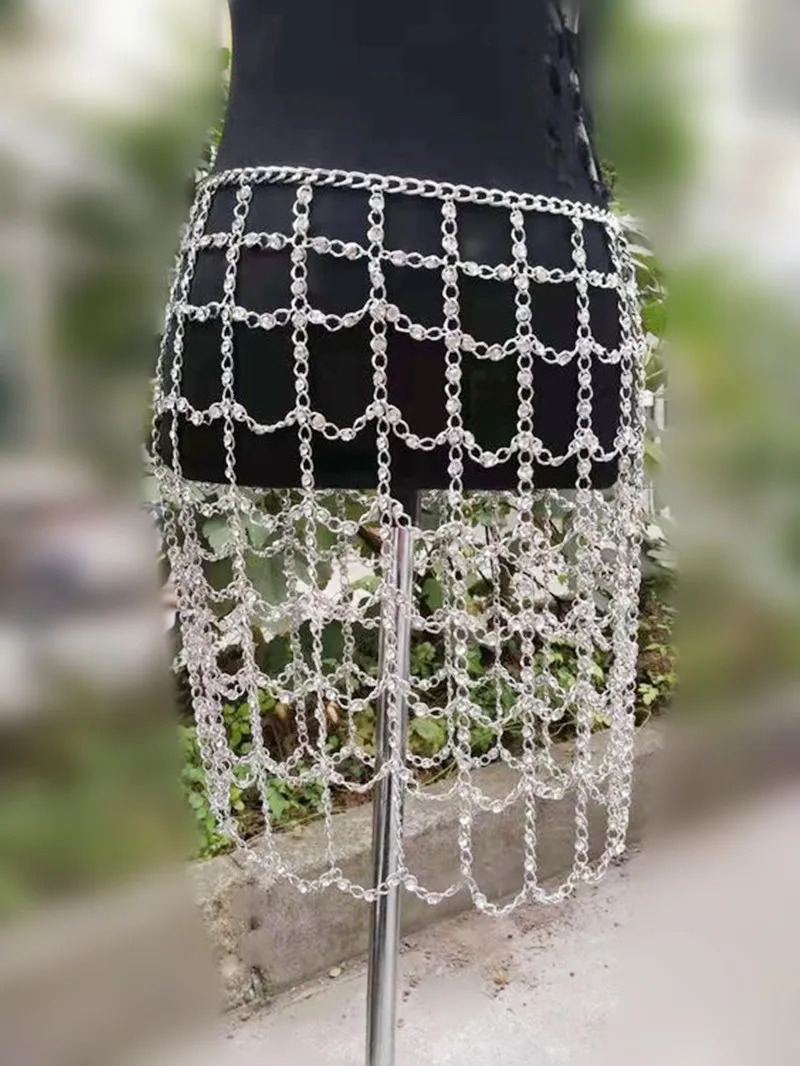 Y0700 Women Sexy Metal Waist Belly Chain Shiny Skirt Chains Jewelry Sexy Beach ChainsBody Jewelry Clothing
Y0700 Women Sexy Metal Waist Belly Chain Shiny Skirt Chains Jewelry Sexy Beach ChainsBody Jewelry Clothing