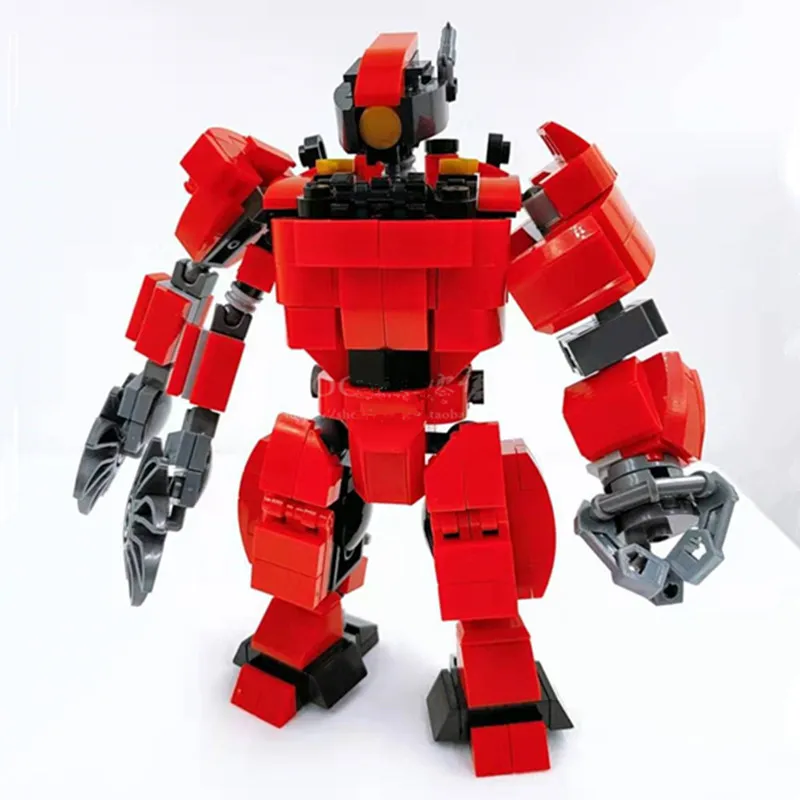 16cm MOC Mecha Model Assembly Mecha Bricks Toy DIY Building Block Stem Toy Red
16cm MOC Mecha Model Assembly Mecha Bricks Toy DIY Building Block Stem Toy Red