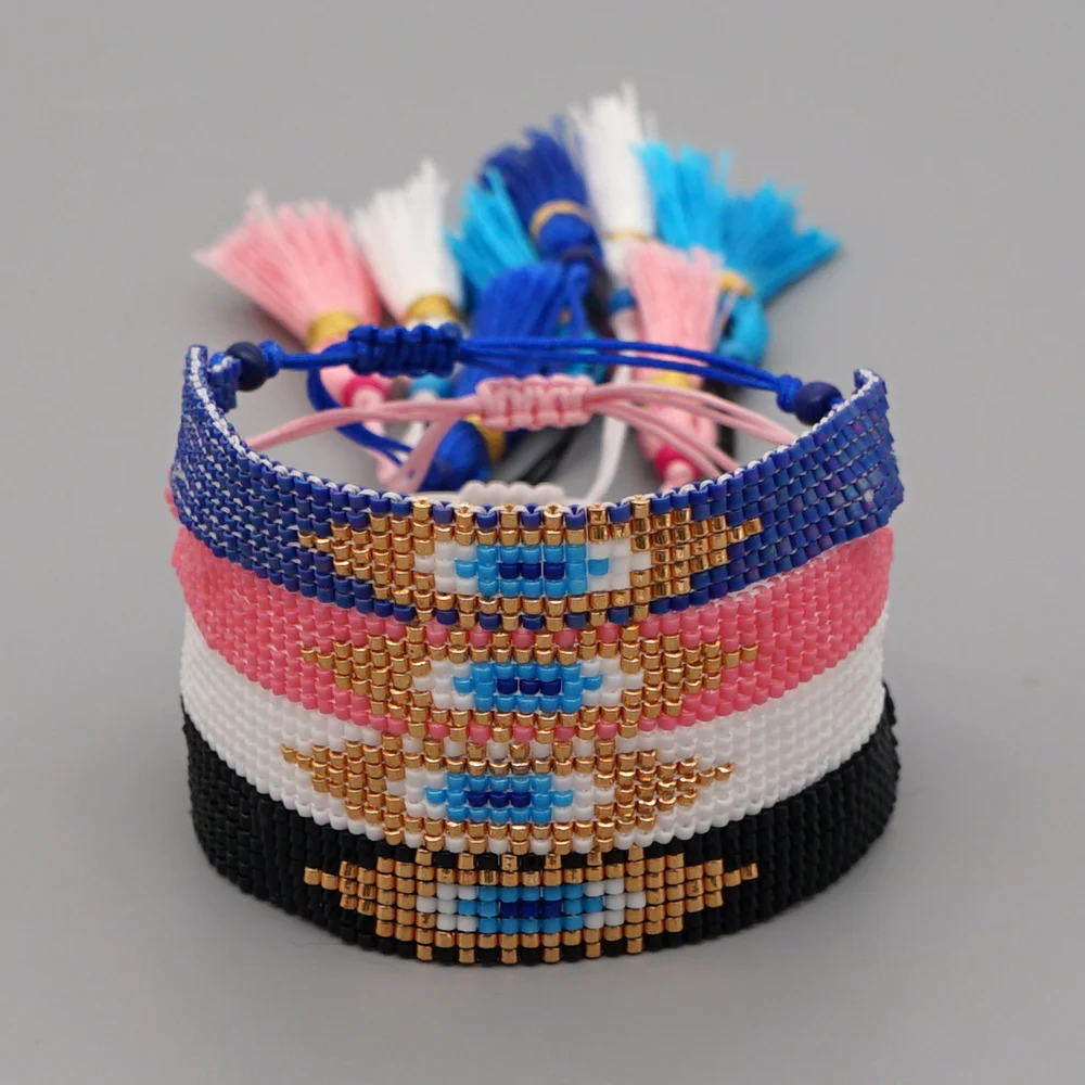 Go2boho Evil Eye Bracelets Turkish Eye Jewellery Miyuki Couple Bracelet For Women Mexican Pulseras Femme Friends Gift Wholesale
Go2boho Evil Eye Bracelets Turkish Eye Jewellery Miyuki Couple Bracelet For Women Mexican Pulseras Femme Friends Gift Wholesale