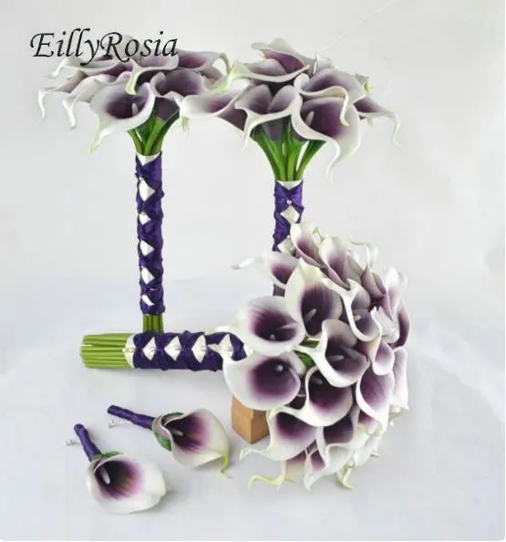 French Style White Purple Bridal Bouquet for Bride Silk Ribbon Elegant Wedding Flowers for Bridesmaid Bouquet Set Artificial
French Style White Purple Bridal Bouquet for Bride Silk Ribbon Elegant Wedding Flowers for Bridesmaid Bouquet Set Artificial