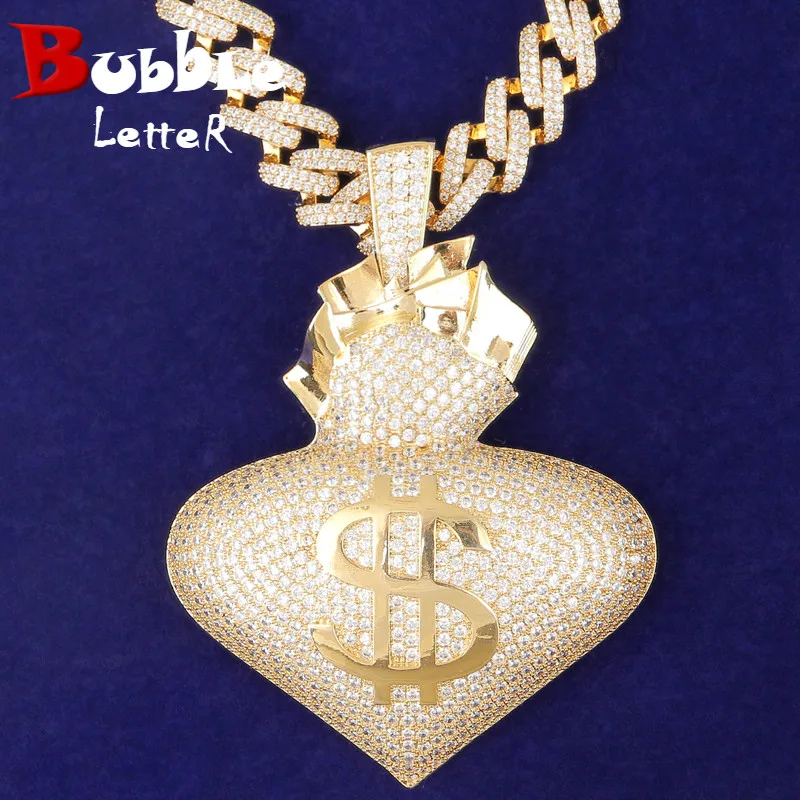 Big Size Heart Shape Pendant Women's Gold Color Zircon Hip Hop Necklace Rock Jewelry
Big Size Heart Shape Pendant Women's Gold Color Zircon Hip Hop Necklace Rock Jewelry