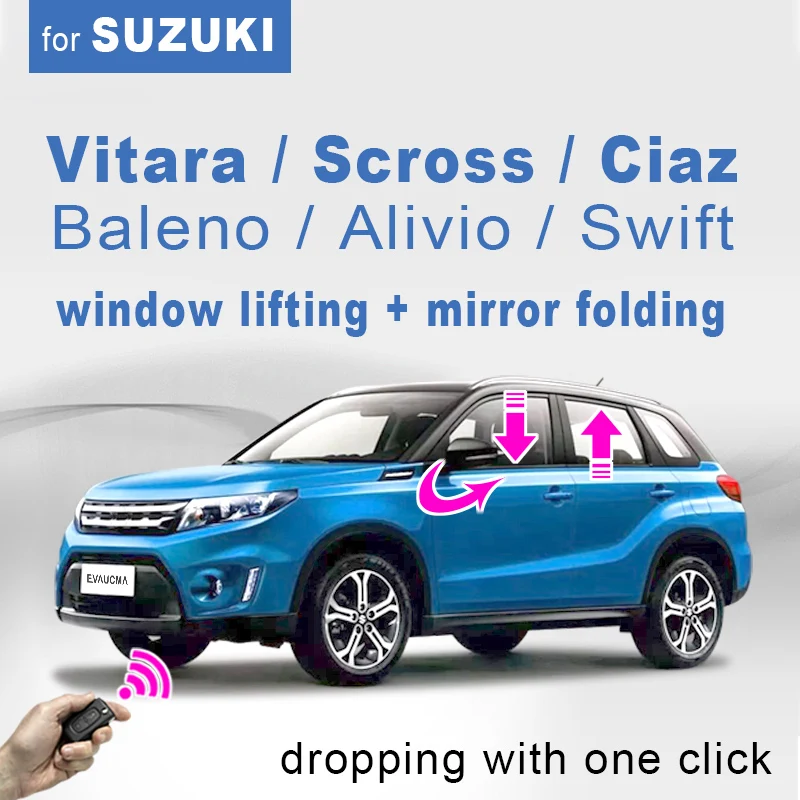 Переключатель автомобильного стекла для SUZUKI Vitara Scross Ciaz Alivio Swift, автомобильный подъемник стеклоподъемника + папка бокового зеркала набор для складывания
Переключатель автомобильного стекла для SUZUKI Vitara Scross Ciaz Alivio Swift, автомобильный подъемник стеклоподъемника + папка бокового зеркала набор для складывания