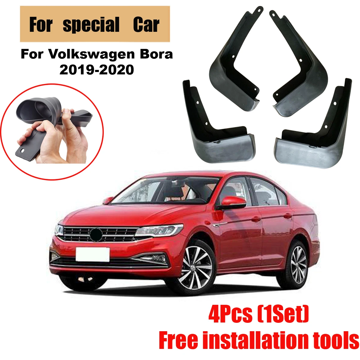 4 Pcs Set Molded Mud Flaps Mudflaps Splash Guards Front Rear Mud Flap Mudguards Fender for volkswagen vora 2019-2021 YC101149
4 Pcs Set Molded Mud Flaps Mudflaps Splash Guards Front Rear Mud Flap Mudguards Fender for volkswagen vora 2019-2021 YC101149