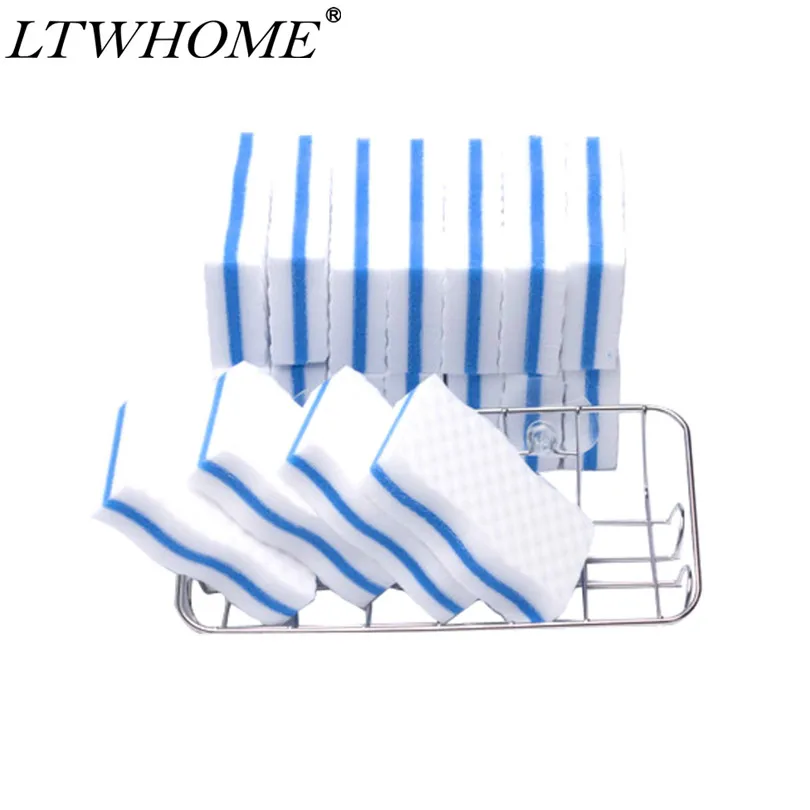LTWHOME Magic Scrubber Dual Sided Cleaning Melamine Sponge with Large Sponge Holder
LTWHOME Magic Scrubber Dual Sided Cleaning Melamine Sponge with Large Sponge Holder