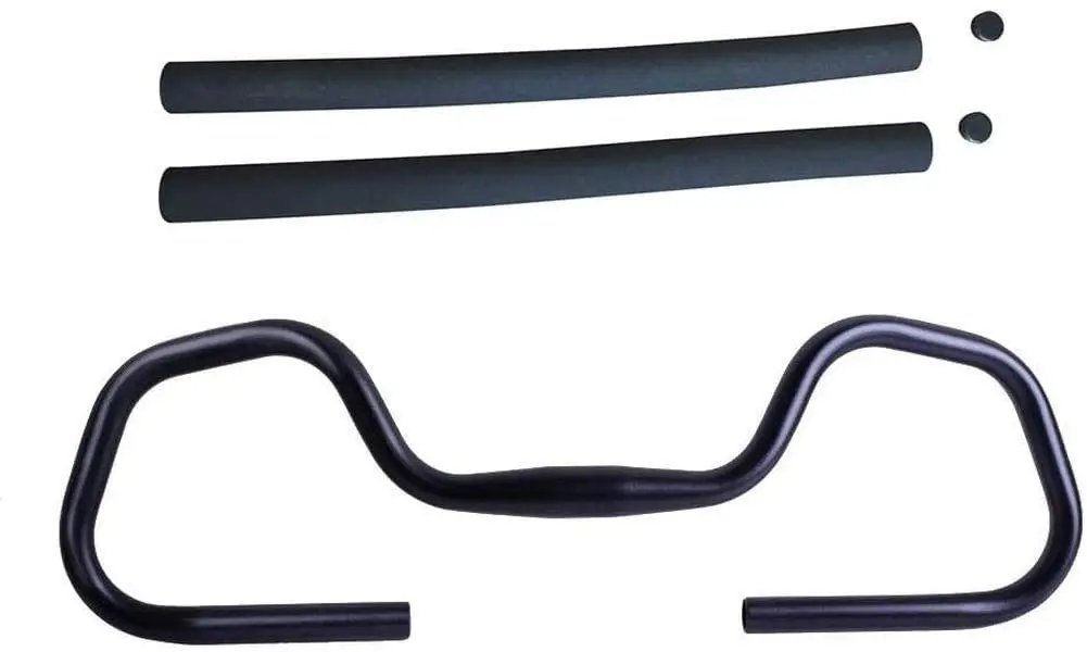 Bicycle Handlebar 25.4mm/31.8mm Clamp Aluminum Alloy Ultralight Butterfly Butterfly Handlebar+ Sponge Foam Tube Grips for Tourin
Bicycle Handlebar 25.4mm/31.8mm Clamp Aluminum Alloy Ultralight Butterfly Butterfly Handlebar+ Sponge Foam Tube Grips for Tourin