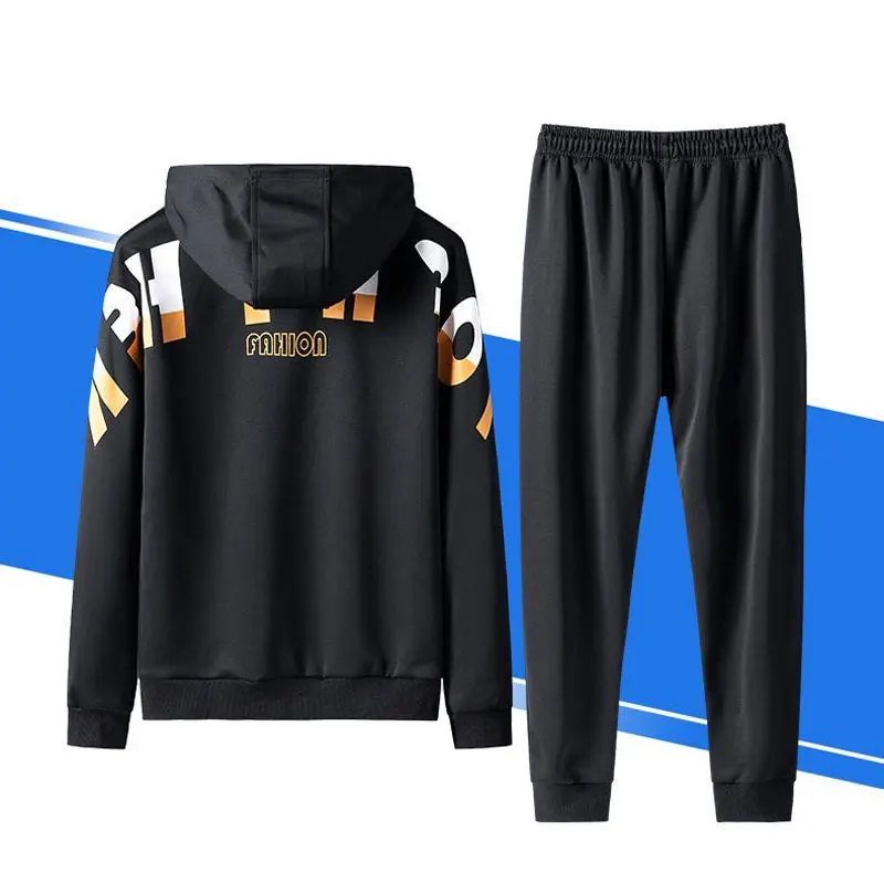 New Chic Men's Sets Hoodies And Pants Sports Suit Male Sportswear Tracksuit Men Set Pullover Tops And Trousers 2 PCS Suits
New Chic Men's Sets Hoodies And Pants Sports Suit Male Sportswear Tracksuit Men Set Pullover Tops And Trousers 2 PCS Suits