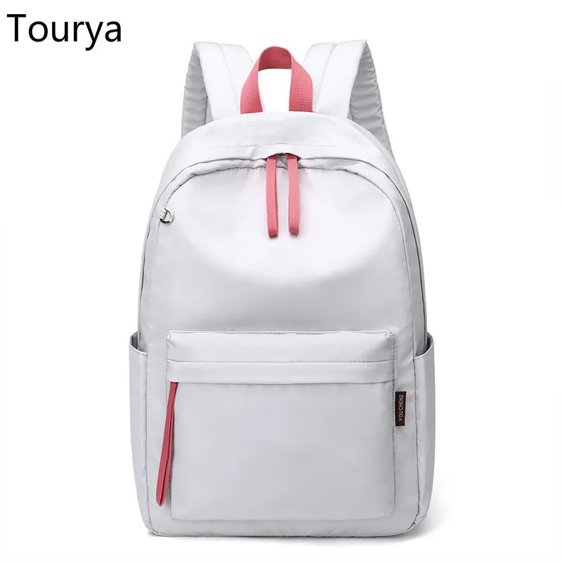 Tourya Large Capacity Waterproof Women Backpack Solid School Bag For Student Girl Laptop Bagpack Travel Rucksack Bookbag Mochila
Tourya Large Capacity Waterproof Women Backpack Solid School Bag For Student Girl Laptop Bagpack Travel Rucksack Bookbag Mochila