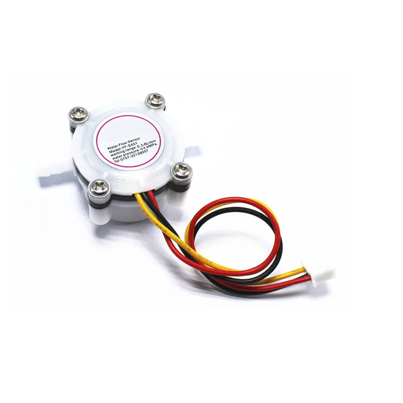 Coffee machine flow meter Water flow sensor connected to 6mm hose Water purifier Hall sensor YF-S401
Coffee machine flow meter Water flow sensor connected to 6mm hose Water purifier Hall sensor YF-S401