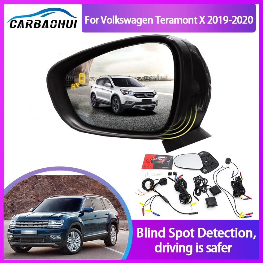 For Volkswagen Teramont X 2019-2020 BSA BSM BSD Blind Spot Monitoring System 24GHZ Millimeter Waves Mirror LED Light Warning
For Volkswagen Teramont X 2019-2020 BSA BSM BSD Blind Spot Monitoring System 24GHZ Millimeter Waves Mirror LED Light Warning