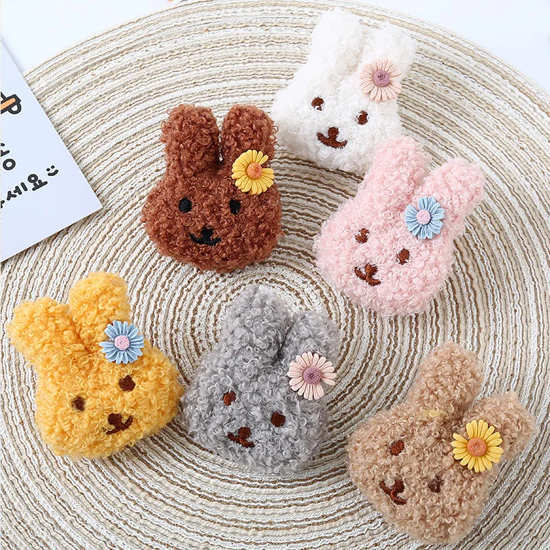 Cartoon Teddy Velvet Bunny Head Accessories Cute Plush Brooch Jewelry Backpack Children DIY Decoration Sweater Accessories
Cartoon Teddy Velvet Bunny Head Accessories Cute Plush Brooch Jewelry Backpack Children DIY Decoration Sweater Accessories