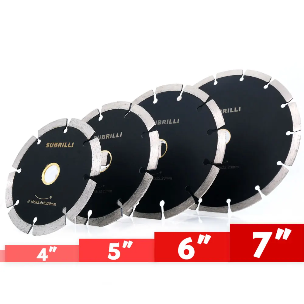 4/5/6/7 Inch Diamond Disc Saw Blade Dry Cutting Disc Dry Angle Grinder Disc Circular Saw Marble Granite Concrete Electrotool
4/5/6/7 Inch Diamond Disc Saw Blade Dry Cutting Disc Dry Angle Grinder Disc Circular Saw Marble Granite Concrete Electrotool