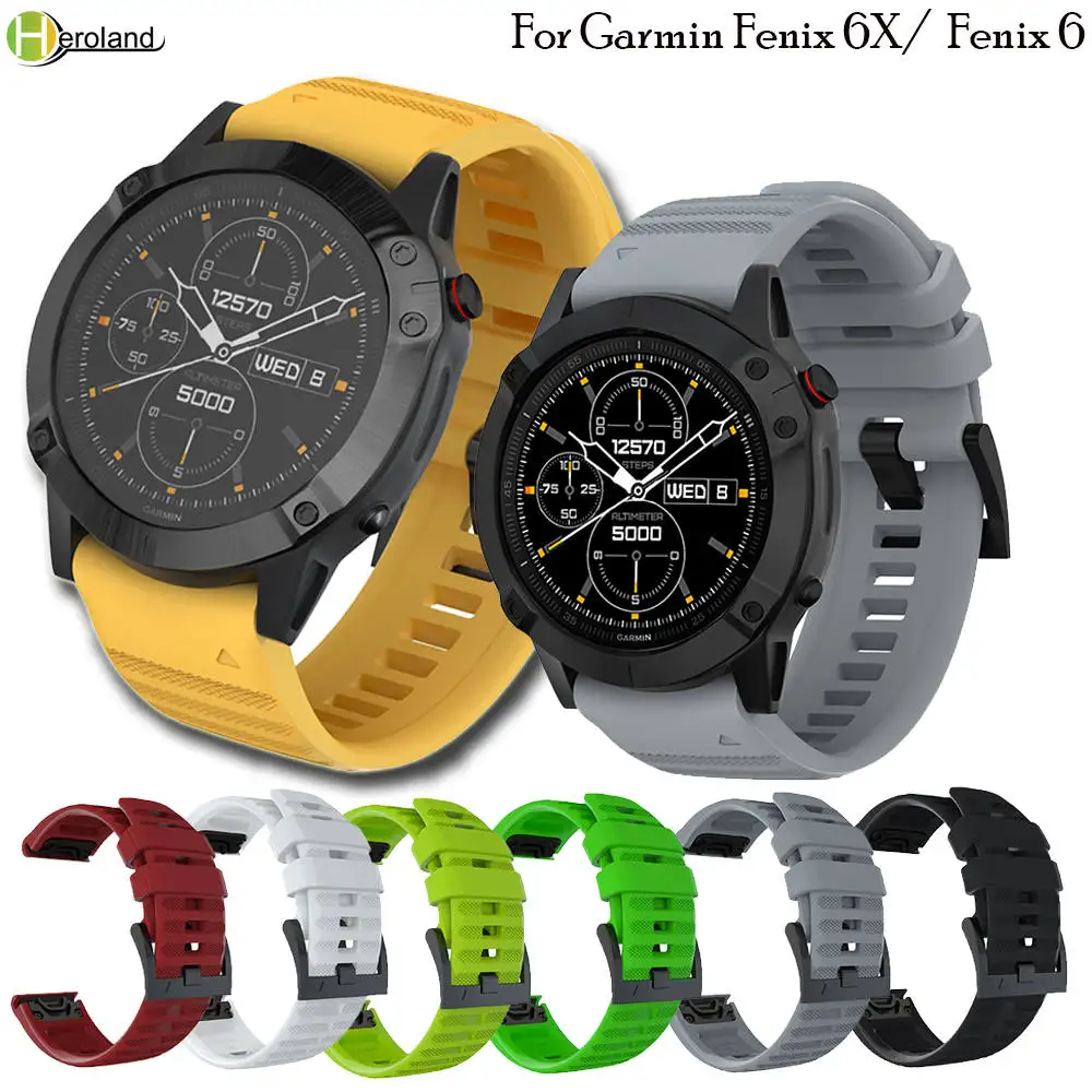 26 мм быстросъемный ремешок для часов для Garmin Fenix 7X 6X fenix5x силиконовый ремешок Easyfit 22 мм для Garmin fenix 6/Quatix 5
26 мм быстросъемный ремешок для часов для Garmin Fenix 7X 6X fenix5x силиконовый ремешок Easyfit 22 мм для Garmin fenix 6/Quatix 5