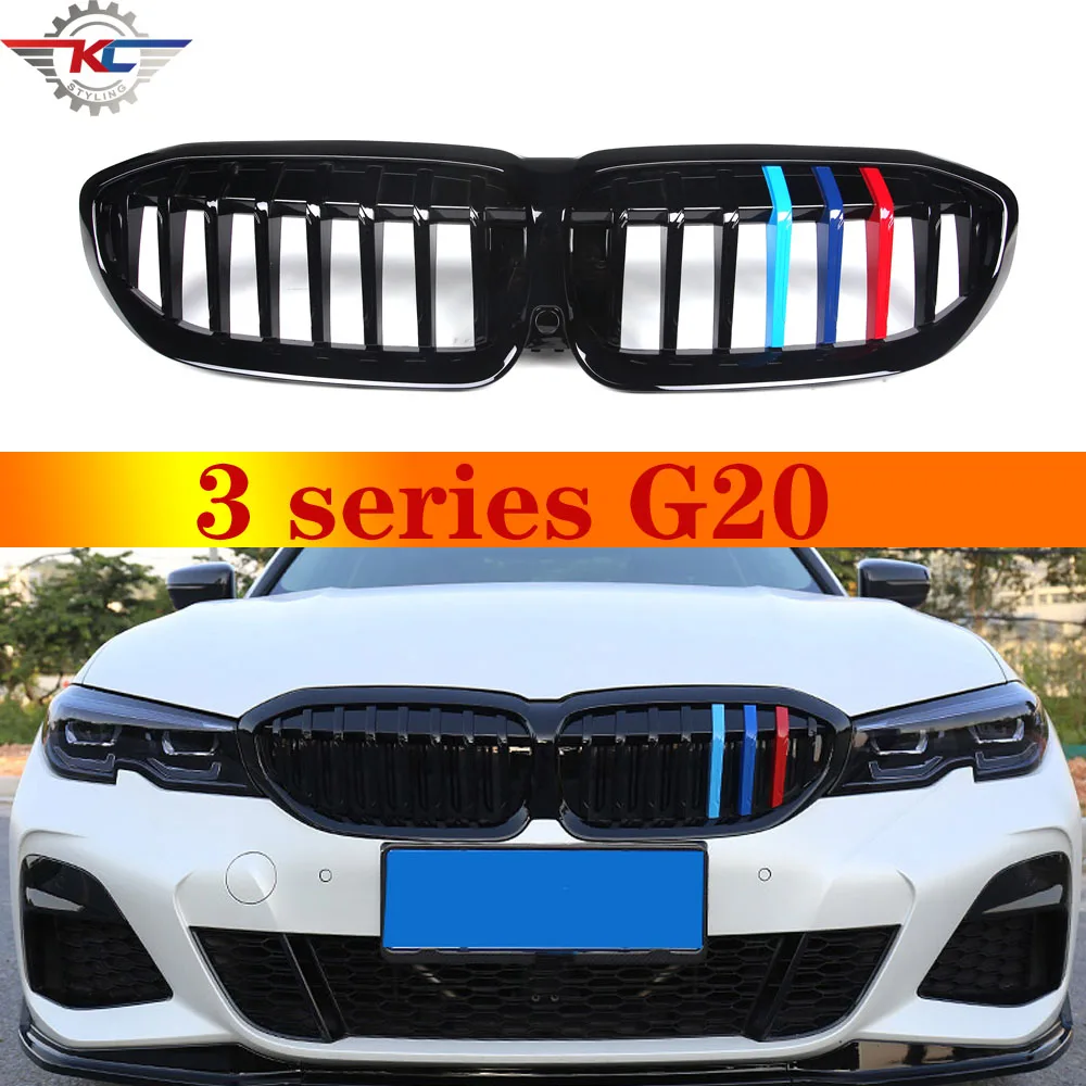 Bright Black M Color Racing Grills for 3 Series G20 G28 320i 325i 2019-in Car Styling Front Face Bumper Grille
Bright Black M Color Racing Grills for 3 Series G20 G28 320i 325i 2019-in Car Styling Front Face Bumper Grille