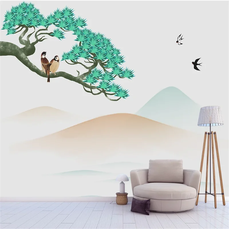 wellyu Customized large-scale mural environmental wallpaper New Chinese style abstract ink landscape background wallpaper
wellyu Customized large-scale mural environmental wallpaper New Chinese style abstract ink landscape background wallpaper