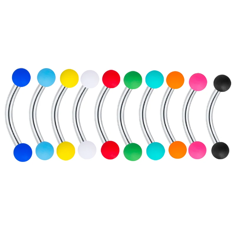 Acrylic Nose Septum Ring Tongue Lip Eyebrow Ring Ear Studs Tragus Helix Lobe Ball Belly Piercing Body Jewelry 10 color mix
Acrylic Nose Septum Ring Tongue Lip Eyebrow Ring Ear Studs Tragus Helix Lobe Ball Belly Piercing Body Jewelry 10 color mix