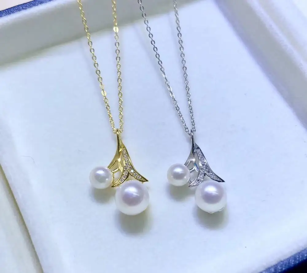 TWO PEARL 925 Sterling Silver Pendant Base Findings Jewelry Parts Fittings Accessories for Pearls Stones Beads Coral Agate
TWO PEARL 925 Sterling Silver Pendant Base Findings Jewelry Parts Fittings Accessories for Pearls Stones Beads Coral Agate