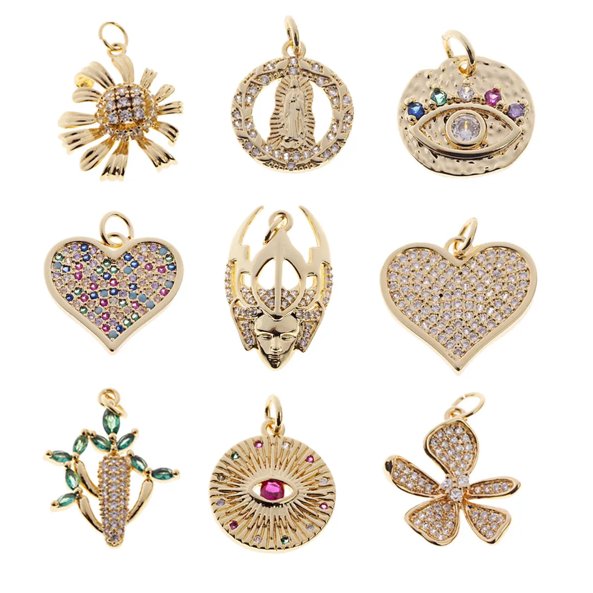 Women's Fashion Heart Shaped Retro Alloy Zircon Necklace Pendant Bracelet DIY Accessories Various Geometric Patterns 2021 New
Women's Fashion Heart Shaped Retro Alloy Zircon Necklace Pendant Bracelet DIY Accessories Various Geometric Patterns 2021 New