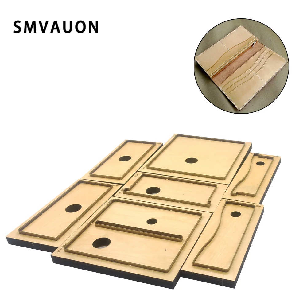 Leather Wallet Cutting Dies, DIY Handcraft Wood Die Cutter, Punch Tools, Suitable for Die Cutting Machine
Leather Wallet Cutting Dies, DIY Handcraft Wood Die Cutter, Punch Tools, Suitable for Die Cutting Machine