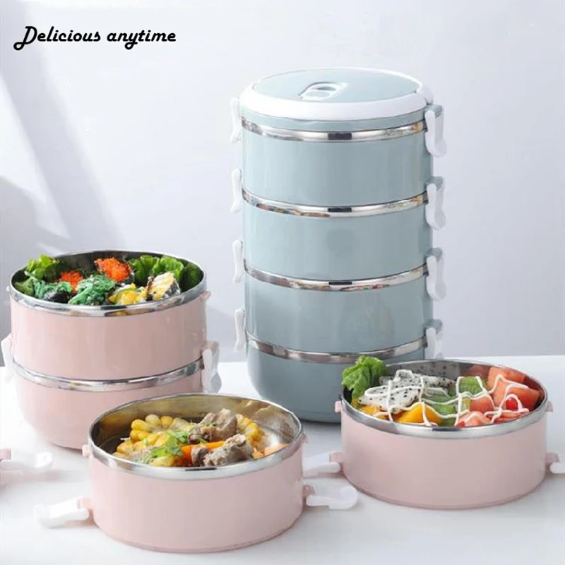 Multi-Layer Insulated Lunch Box Portable Student Bento Box Office Worker Lunch Box Household Picnic Box Kitchen Food Storage Box
Multi-Layer Insulated Lunch Box Portable Student Bento Box Office Worker Lunch Box Household Picnic Box Kitchen Food Storage Box