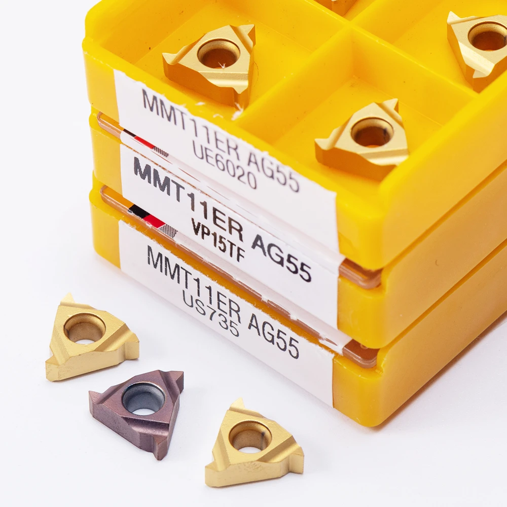 MMT16ER AG55 UE6020 US735 VP15TF Hard Alloy Turning Tool Cutting Tool Milling Cutter CNC Tool 16ERAG55 Thread Cutter 10PCS
MMT16ER AG55 UE6020 US735 VP15TF Hard Alloy Turning Tool Cutting Tool Milling Cutter CNC Tool 16ERAG55 Thread Cutter 10PCS