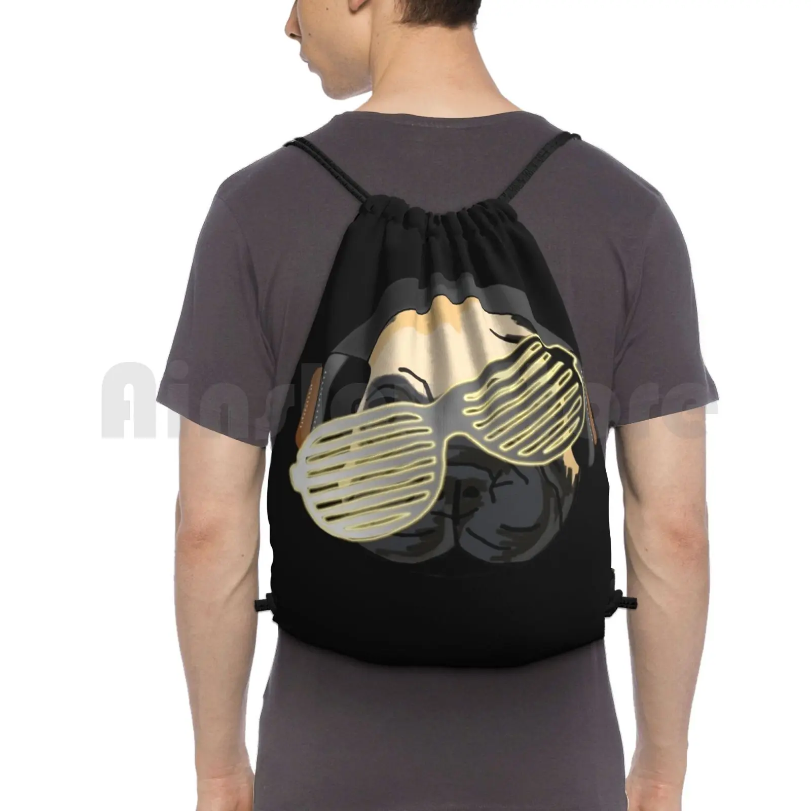 Pug With A Yellow Tilted Shade Backpack Drawstring Bag Riding Climbing Gym Bag Pug Dogs Dog Lover Pug Lover Sketch Eyes Pug
Pug With A Yellow Tilted Shade Backpack Drawstring Bag Riding Climbing Gym Bag Pug Dogs Dog Lover Pug Lover Sketch Eyes Pug